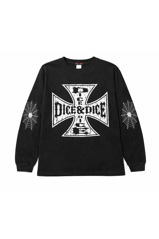 DICE & DICE IRON CROSS LONG SLEEVE Tee