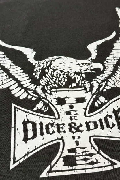 DICE & DICE EAGLE IRON CROSS LONG SLEEVE Tee
