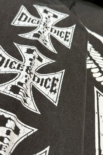 DICE & DICE EAGLE IRON CROSS LONG SLEEVE Tee