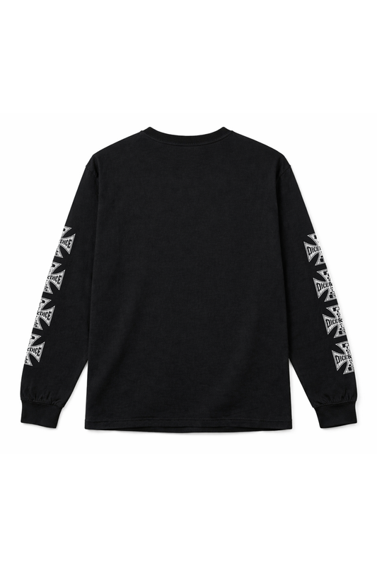 DICE & DICE EAGLE IRON CROSS LONG SLEEVE Tee